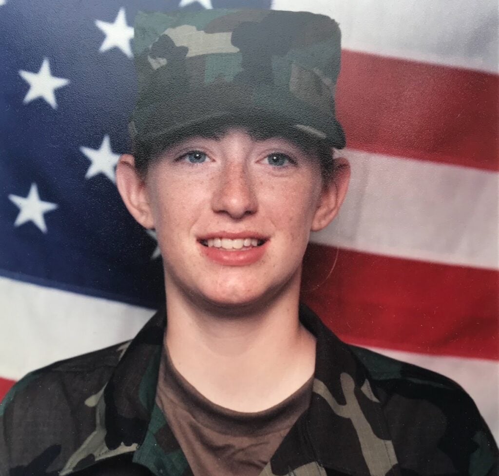 Cindy Kiel in the Military